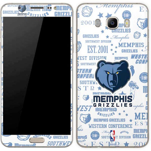 NBA Memphis Grizzlies Historic Blast Galaxy J7 Skin