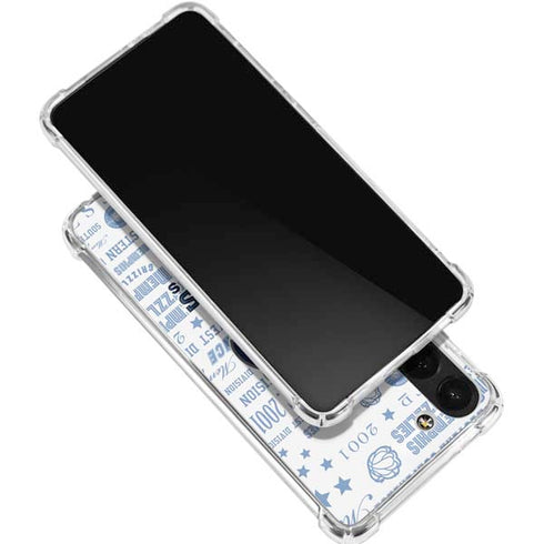 NBA Memphis Grizzlies Historic Blast Galaxy S24 FE Clear Case