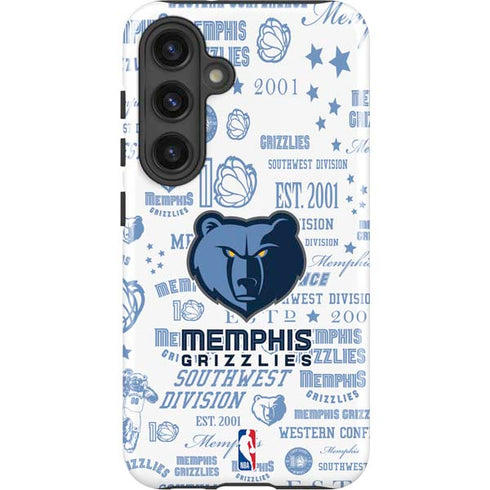 NBA Memphis Grizzlies Historic Blast Galaxy S25 Impact Case