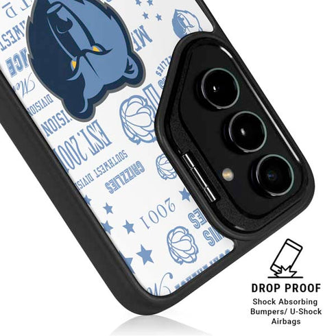 NBA Memphis Grizzlies Historic Blast Galaxy S24 Kickstand Case
