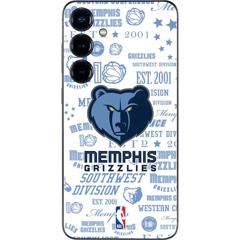 NBA Memphis Grizzlies Historic Blast Galaxy S25 Plus Skin