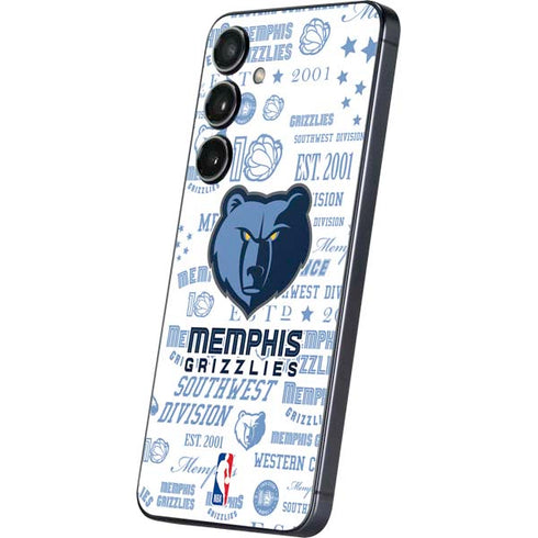 NBA Memphis Grizzlies Historic Blast Galaxy S25 Plus Skin