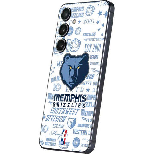 NBA Memphis Grizzlies Historic Blast Galaxy S25 Skin