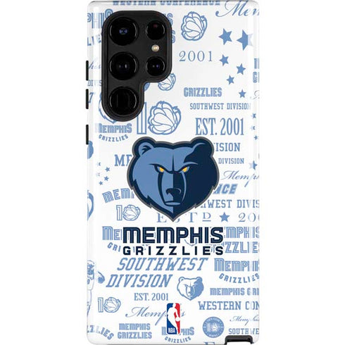 NBA Memphis Grizzlies Historic Blast Galaxy S25 Ultra Impact Case