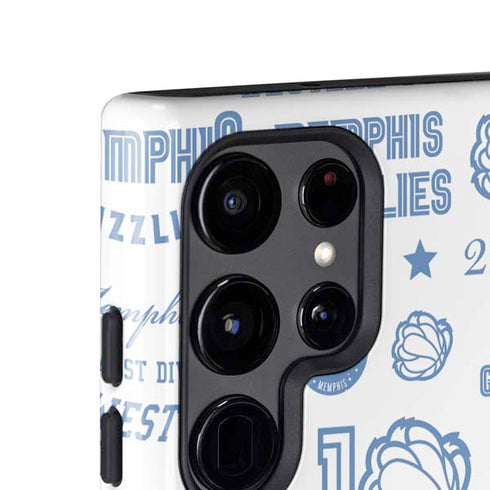 NBA Memphis Grizzlies Historic Blast Galaxy S25 Ultra Impact Case