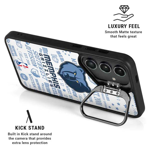 NBA Memphis Grizzlies Historic Blast Galaxy S24 Ultra Kickstand Case