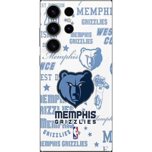 NBA Memphis Grizzlies Historic Blast Galaxy S25 Ultra Skin