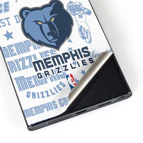 NBA Memphis Grizzlies Historic Blast Galaxy S25 Ultra Skin