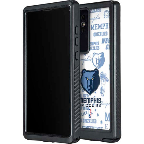 NBA Memphis Grizzlies Historic Blast Galaxy S24 Ultra Waterproof Case