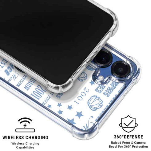 NBA Memphis Grizzlies Historic Blast Galaxy S25 Plus Clear Case