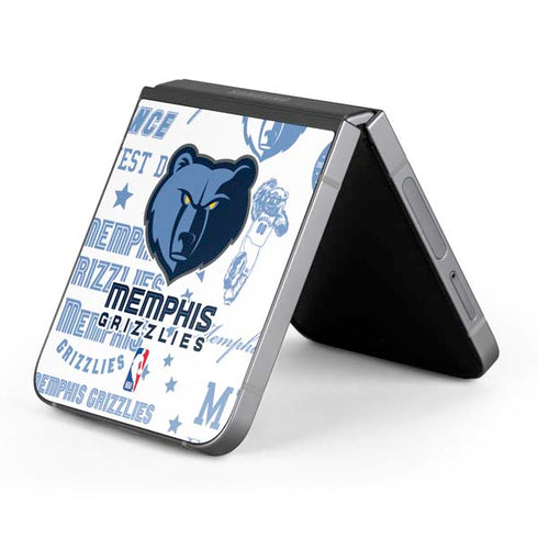 NBA Memphis Grizzlies Historic Blast Galaxy Z Flip6 Skin