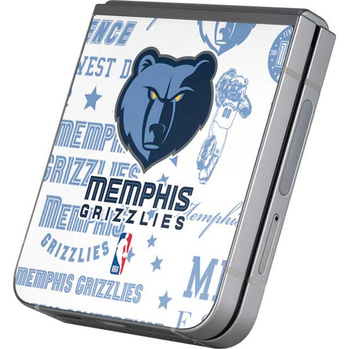 NBA Memphis Grizzlies Historic Blast Galaxy Z Flip6 Skin