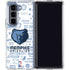 NBA Memphis Grizzlies Historic Blast Galaxy Z Fold5 5G Clear Case