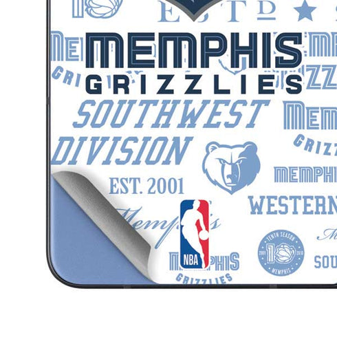 NBA Memphis Grizzlies Historic Blast Galaxy Z Fold5 5G Skin