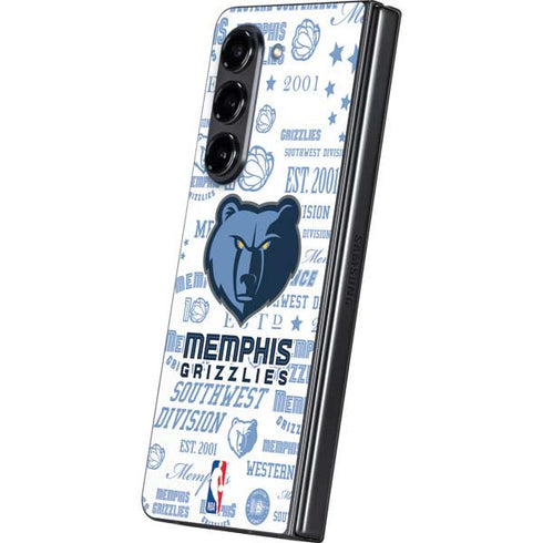 NBA Memphis Grizzlies Historic Blast Galaxy Z Fold5 5G Skin