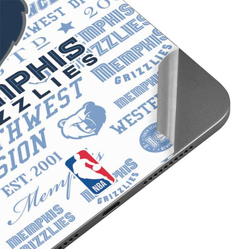 NBA Memphis Grizzlies Historic Blast Apple iPad Mini Skin