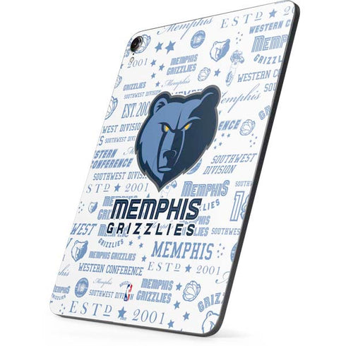 NBA Memphis Grizzlies Historic Blast Apple iPad Pro Skin