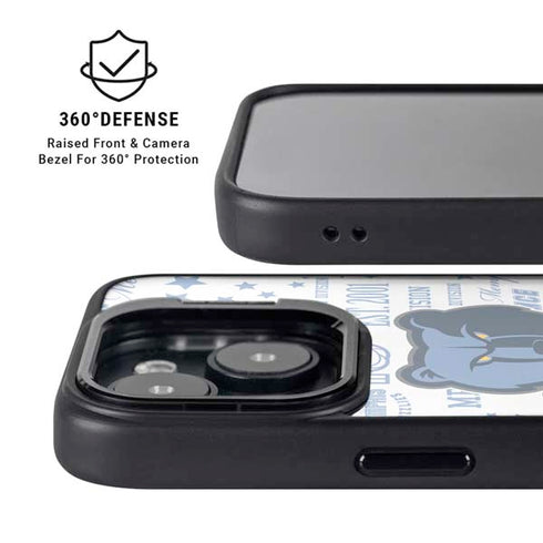 NBA Memphis Grizzlies Historic Blast iPhone 13 Kickstand Case