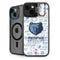 NBA Memphis Grizzlies Historic Blast iPhone 14 Plus Kickstand Case