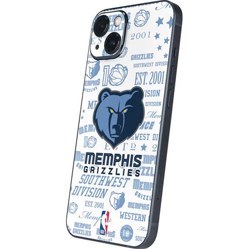 NBA Memphis Grizzlies Historic Blast iPhone Skins