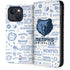 NBA Memphis Grizzlies Historic Blast iPhone 15 Folio Case