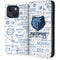 NBA Memphis Grizzlies Historic Blast iPhone 15 Plus Folio Case