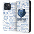 NBA Memphis Grizzlies Historic Blast iPhone 15 Plus Folio Case