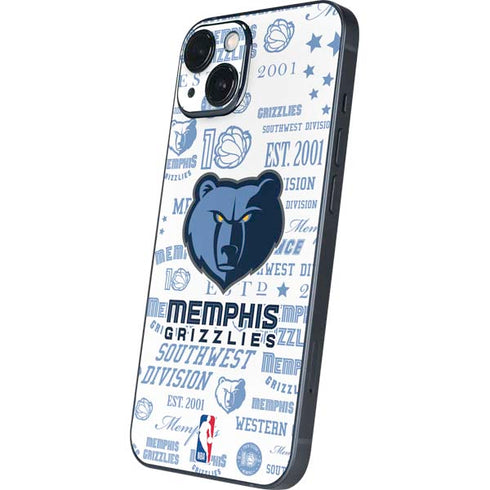 NBA Memphis Grizzlies Historic Blast iPhone 15 Skin