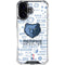 NBA Memphis Grizzlies Historic Blast iPhone 16 Plus Clear Case