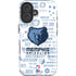 NBA Memphis Grizzlies Historic Blast iPhone 16 Plus Impact Case