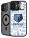 NBA Memphis Grizzlies Historic Blast iPhone 16 Plus Kickstand Case