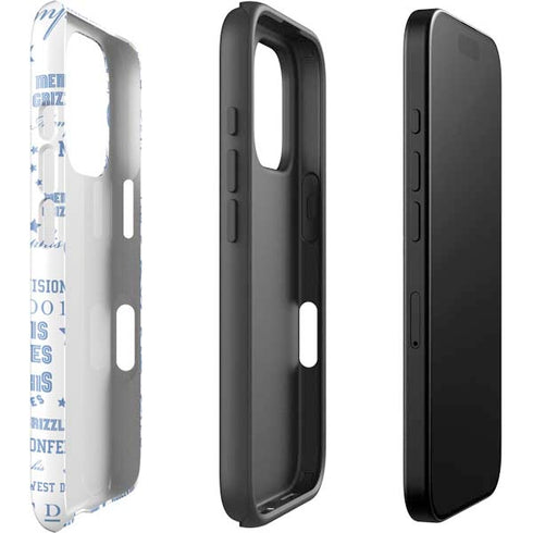 NBA Memphis Grizzlies Historic Blast iPhone 16 Pro Impact Case