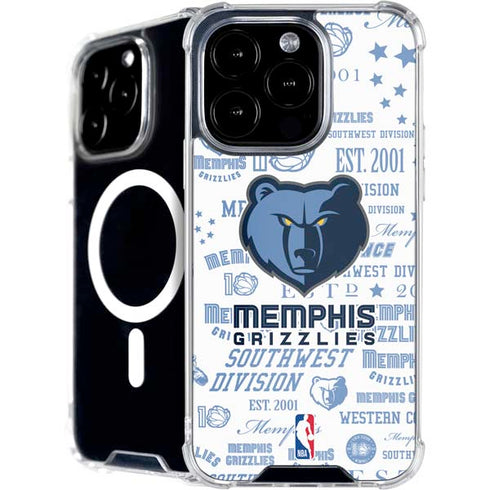 NBA Memphis Grizzlies Historic Blast iPhone 16 Pro Max MagSafe Case