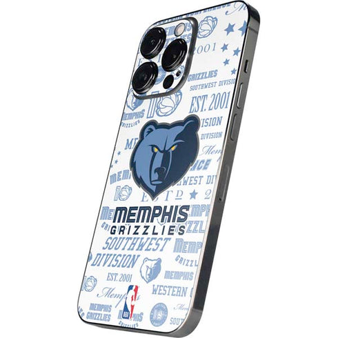 NBA Memphis Grizzlies Historic Blast iPhone 16 Pro Max Skin