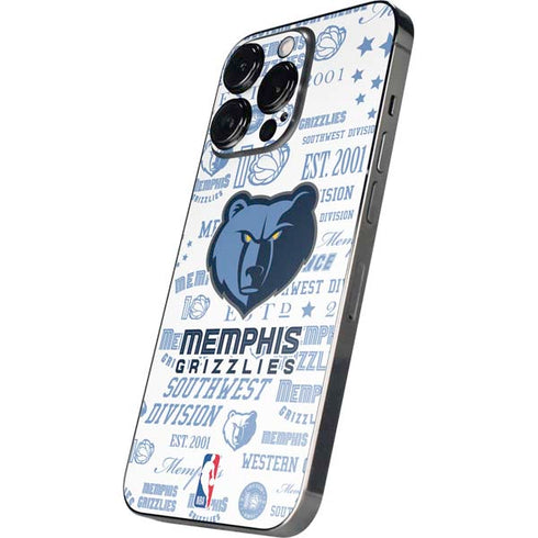 NBA Memphis Grizzlies Historic Blast iPhone 16 Pro Skin