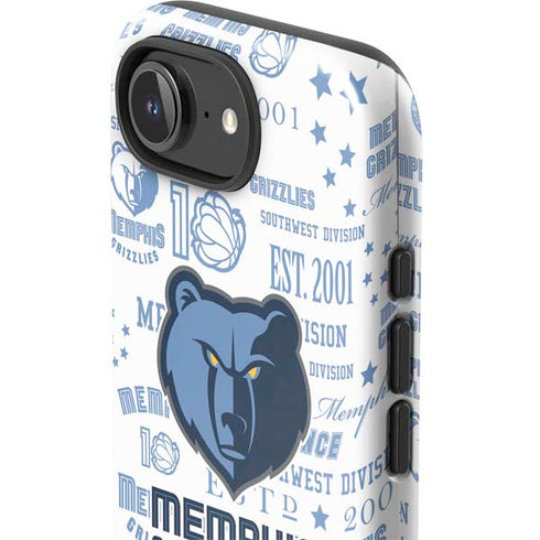 NBA Memphis Grizzlies Historic Blast iPhone 16e Impact Case