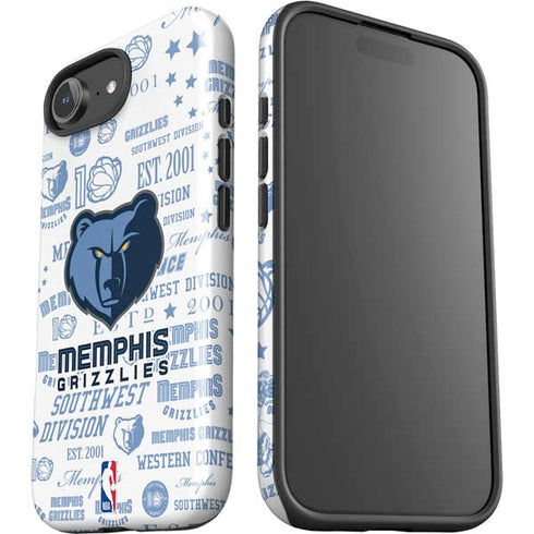 NBA Memphis Grizzlies Historic Blast iPhone 16e Impact Case