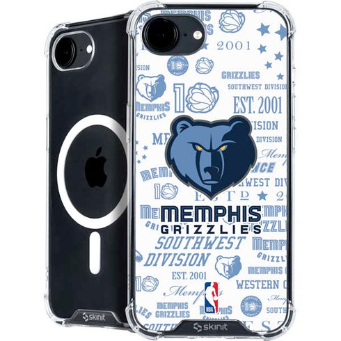 NBA Memphis Grizzlies Historic Blast iPhone 16e MagSafe Case