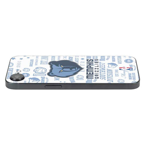 NBA Memphis Grizzlies Historic Blast iPhone 16e Skin