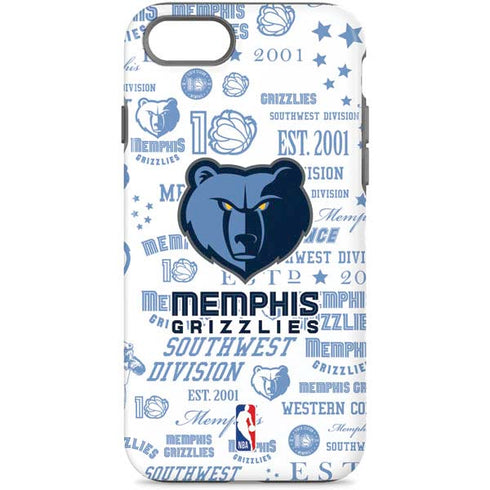 NBA Memphis Grizzlies Historic Blast iPhone Cases