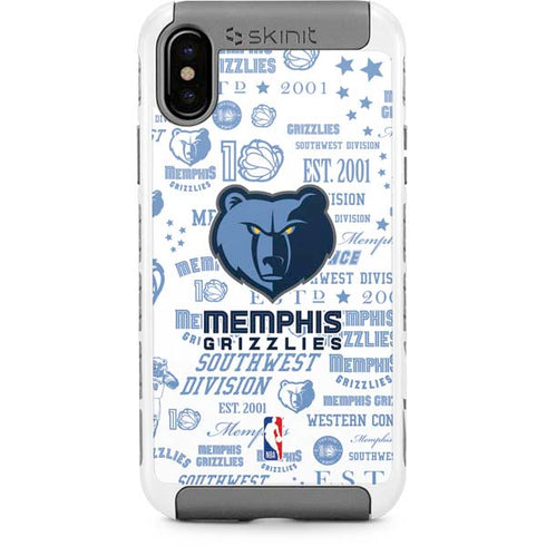 NBA Memphis Grizzlies Historic Blast iPhone Cases