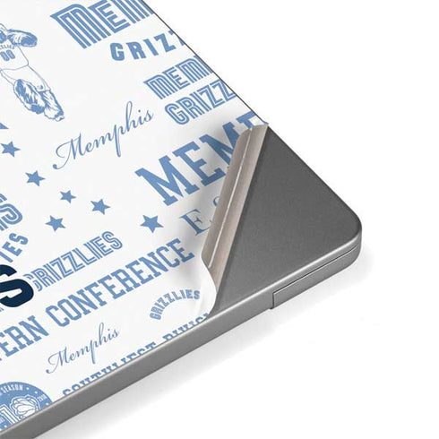 NBA Memphis Grizzlies Historic Blast Apple MacBook Pro 14-inch Skin
