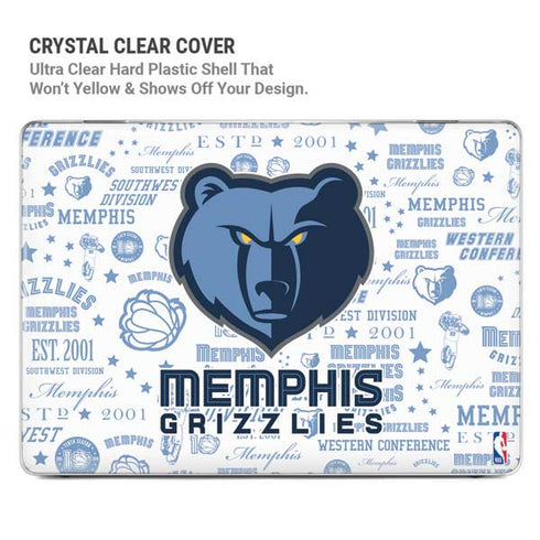 NBA Memphis Grizzlies Historic Blast MacBook Cases