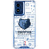 NBA Memphis Grizzlies Historic Blast Moto G 5G (2024) Clear Case