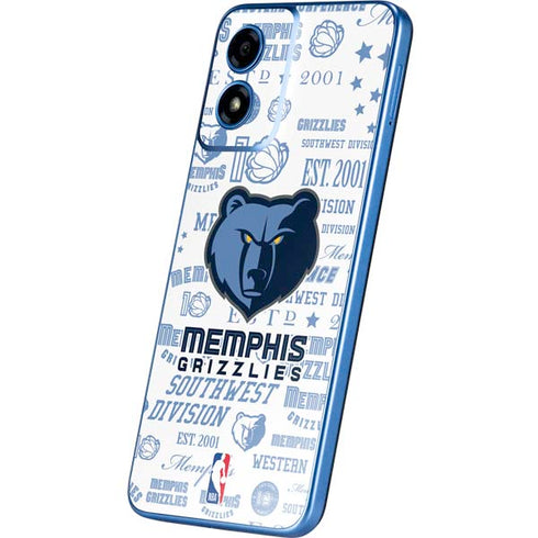 NBA Memphis Grizzlies Historic Blast Moto G Play 4G (2024) Skin