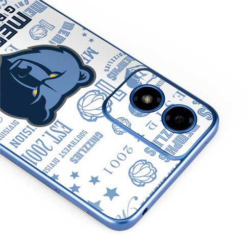 NBA Memphis Grizzlies Historic Blast Moto G Play 4G (2024) Skin