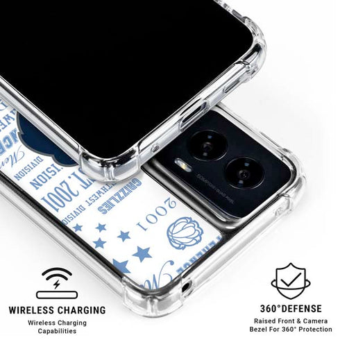 NBA Memphis Grizzlies Historic Blast Moto G Power 5G (2024) Clear Case