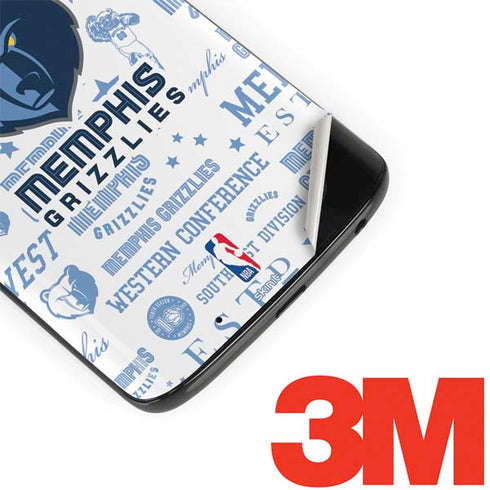 NBA Memphis Grizzlies Historic Blast Moto G6 Skin