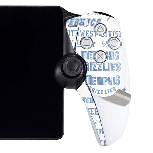 NBA Memphis Grizzlies Historic Blast PlayStation Portal Remote Player Skin