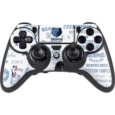 NBA Memphis Grizzlies Historic Blast PlayStation PS4 Skins